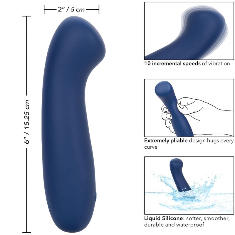 CalExotics Cashmere Satin G Blue