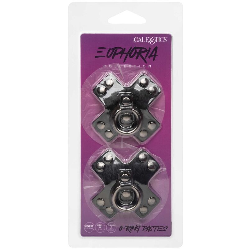 Euphoria O-Ring Pasties Negro - CalExotics