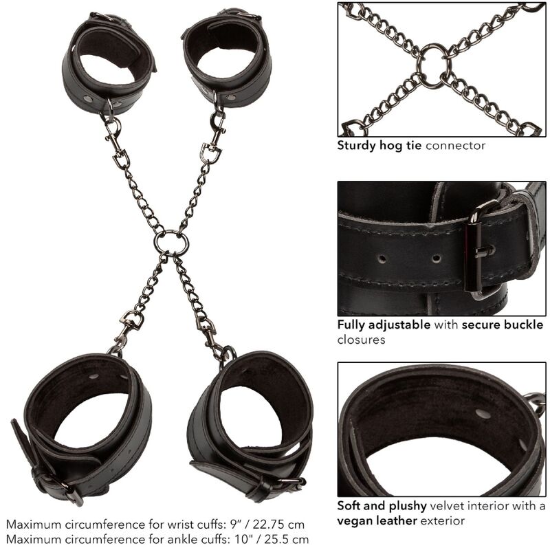CalExotics Euphoria Hog Tie - Accesorio de Bondage Sofisticado