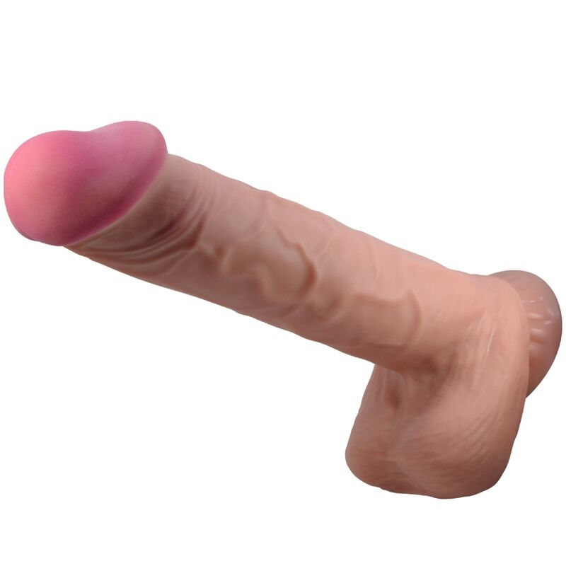 Pretty Love Sliding Skin Series - Dildo Realista 26 cm con Ventosa