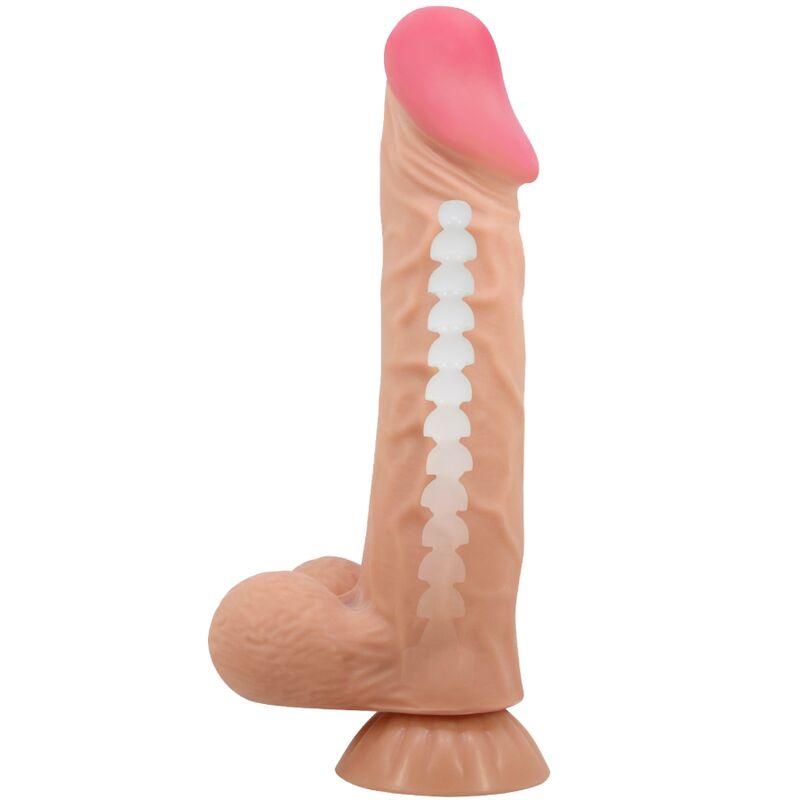 Pretty Love Sliding Skin Series - Dildo Realista 24 cm con Ventosa