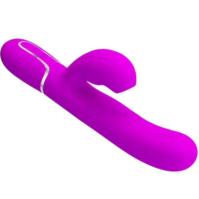 Pretty Love Perlita Multifunction 3 en 1 Vibrador G-Spot Violeta