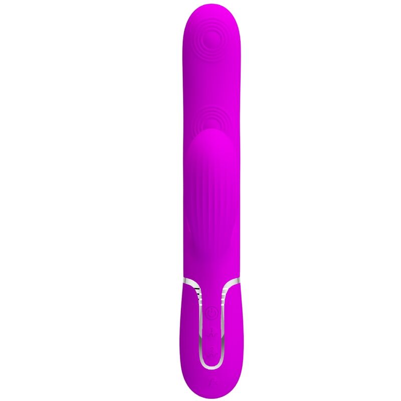 Pretty Love Perlita Multifunction 3 en 1 Vibrador G-Spot Violeta
