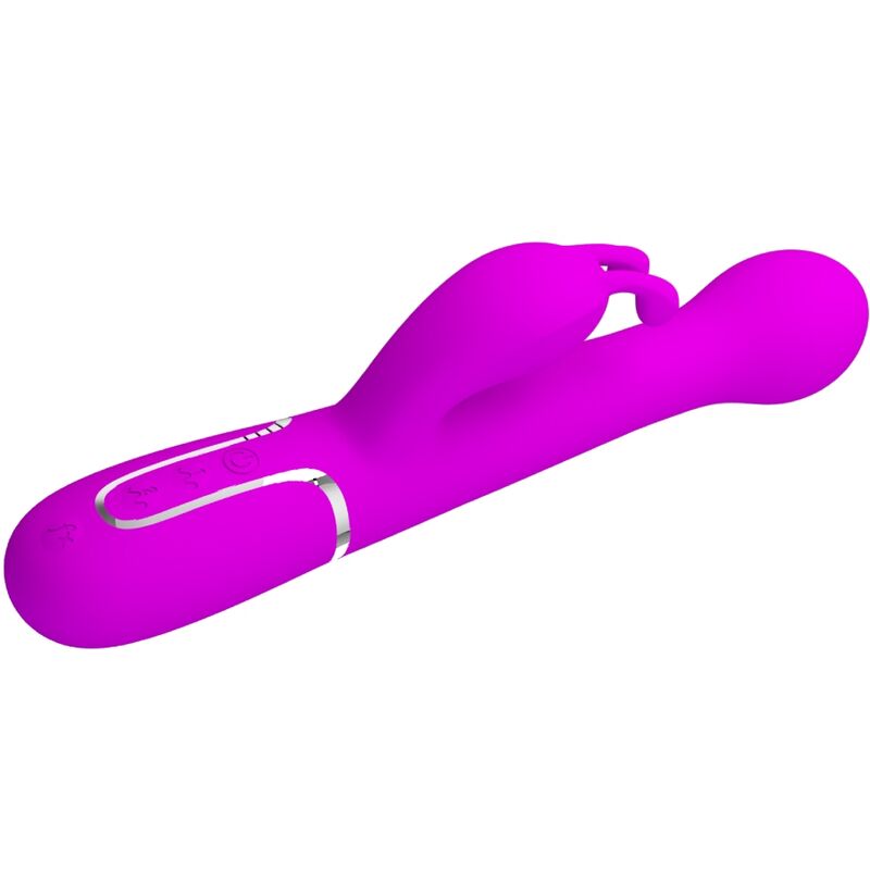 Pretty Love Dejon Rabbit Vibrator 3 en 1 Multifunción Violeta