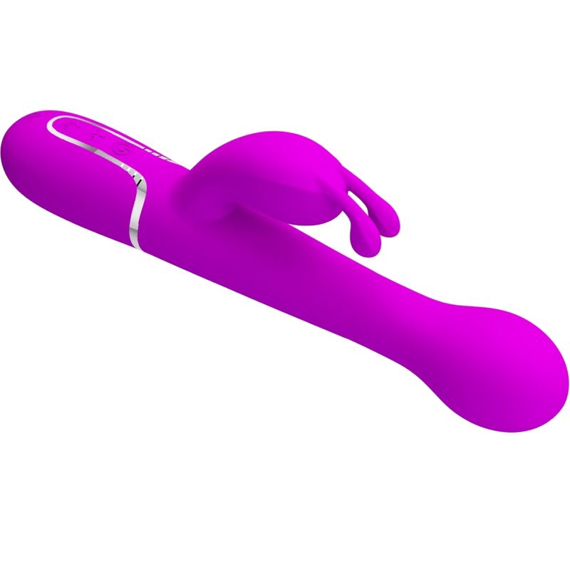 Pretty Love Dejon Rabbit Vibrator 3 en 1 Multifunción Violeta