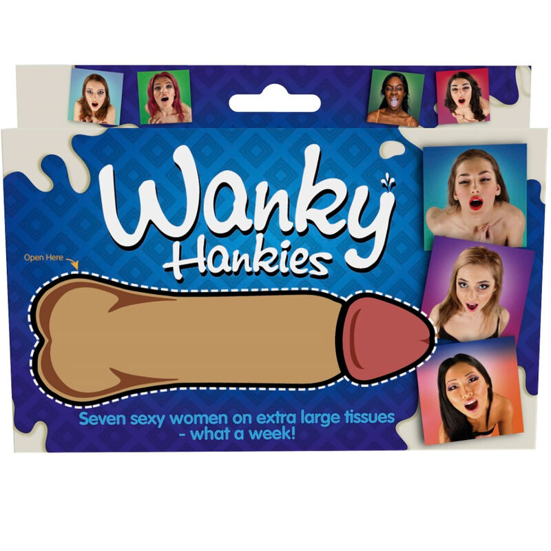 Spencer & Fleetwood Wanky Hankies - Pack 7 Pañuelos Grandes para Mujer
