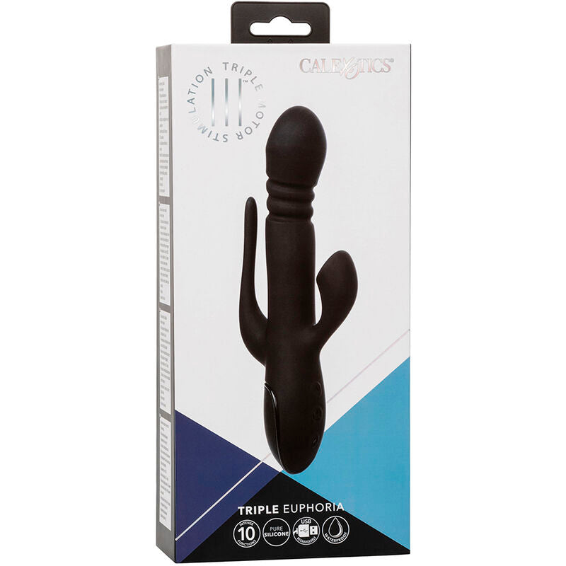 CalExotics Triple Euphoria Black - Vibrador