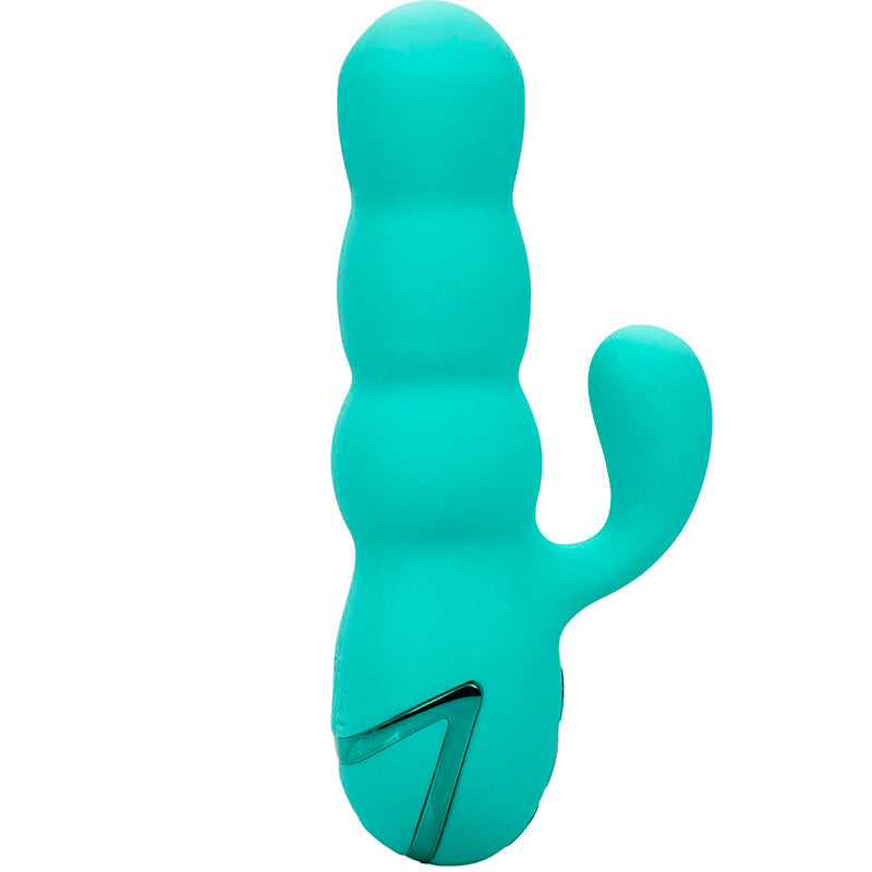 California Dreaming Del Mar Diva Vibrator Rabbit Aqua Green