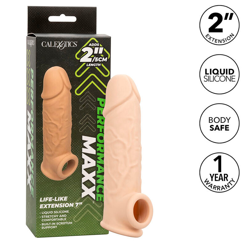 CalExotics Performance Maxx Life-Like Extension 7 Tono Claro