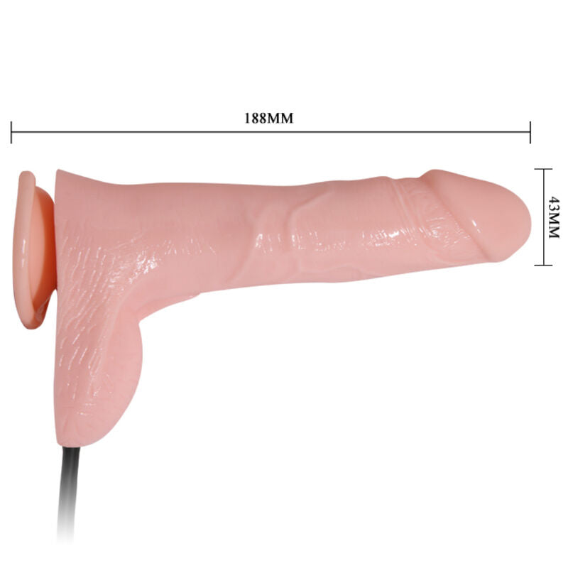 Dildo Hinchable Realista con Ventosa 15 cm - Baile