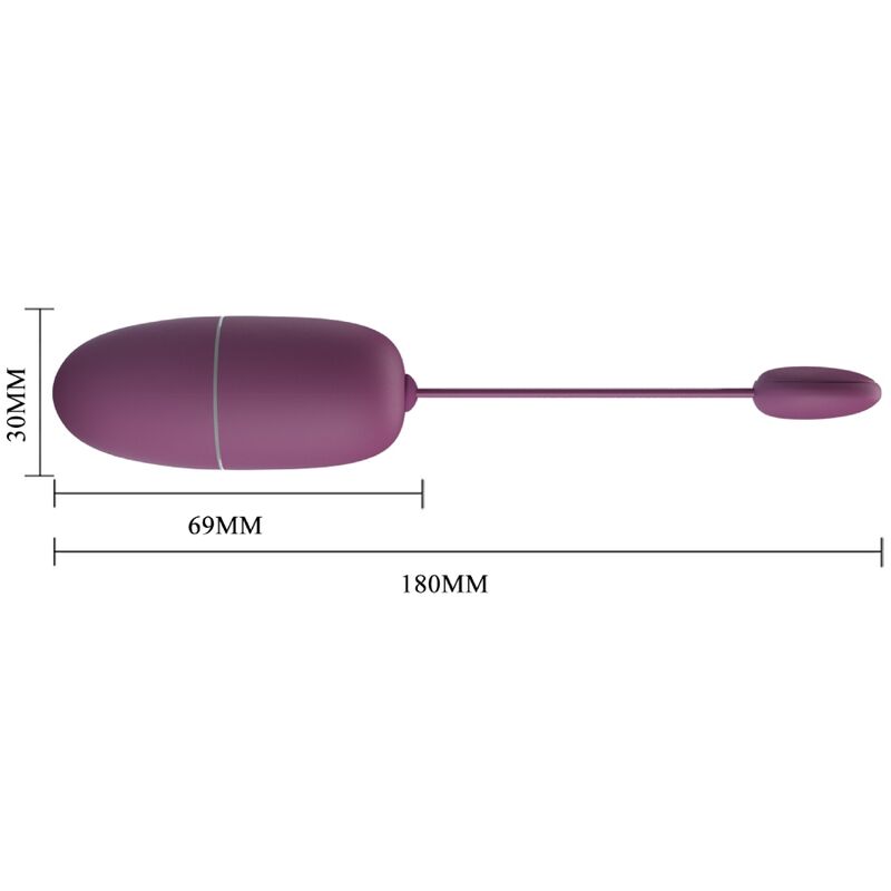 Pretty Love Nymph - Huevo Vibrador Control por App Lila