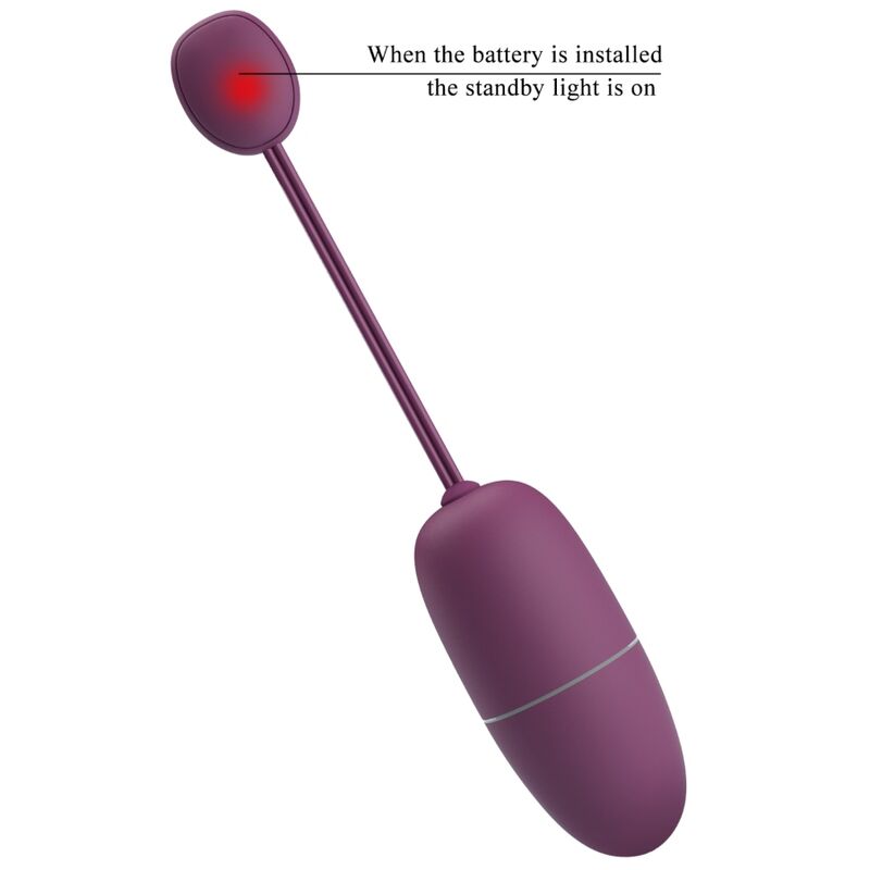 Pretty Love Nymph - Huevo Vibrador Control por App Lila