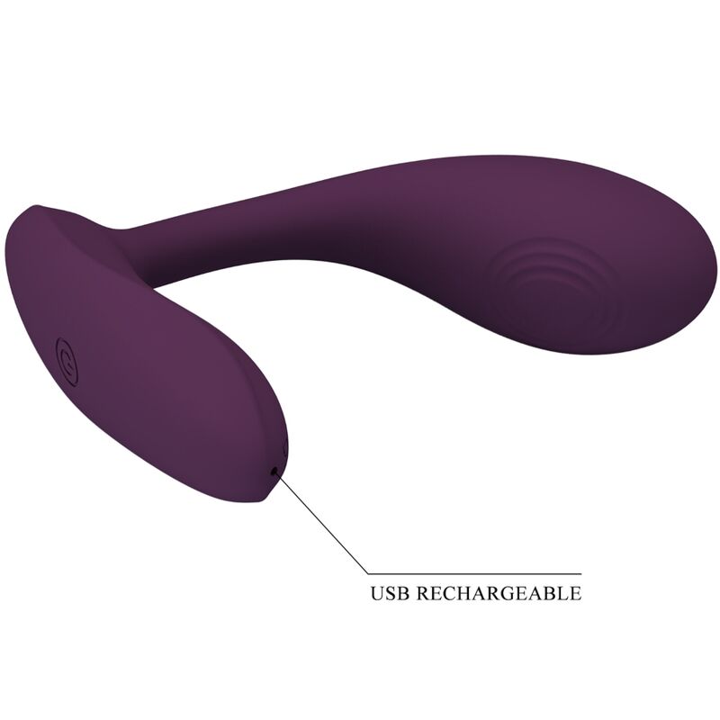 Pretty Love Baird G-Spot 12 Vibraciones Recargable Lila con App