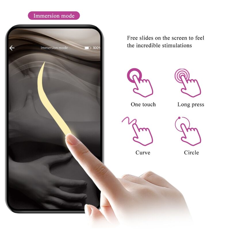Pretty Love Baird G-Spot 12 Vibraciones Recargable Lila con App