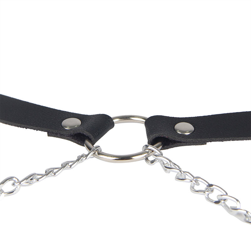 Subblime Leather Belt Harness Negro - Arnés Halter Sexy