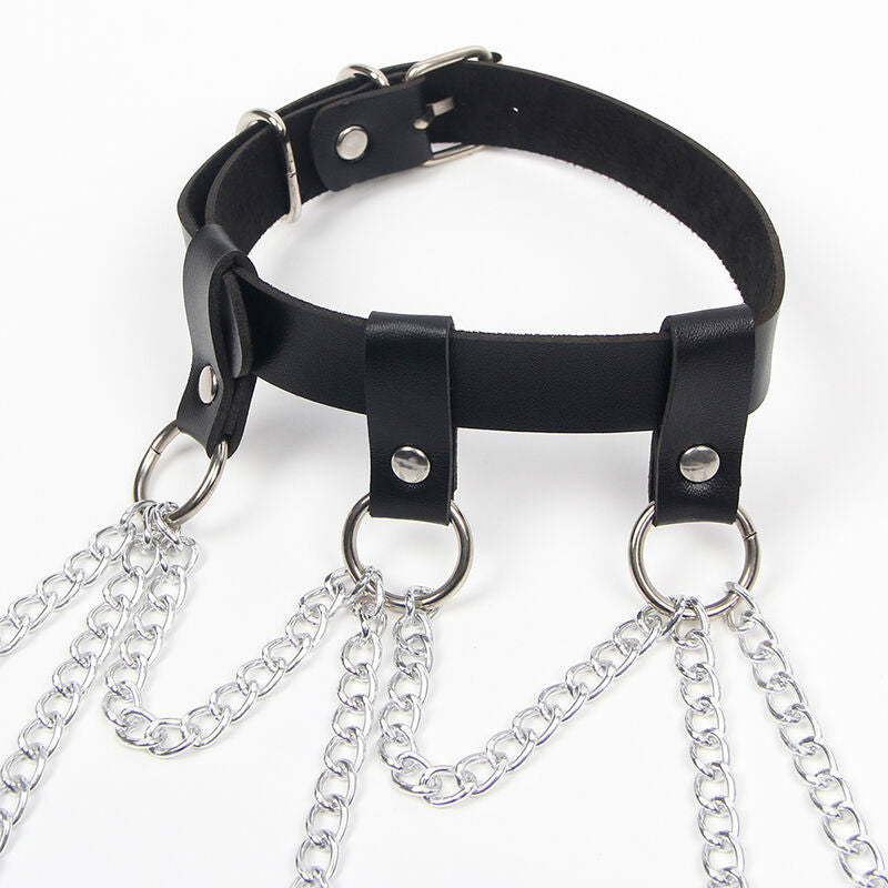 Subblime Full Body Harness con Detalle Star Chain - Lencería Fetish