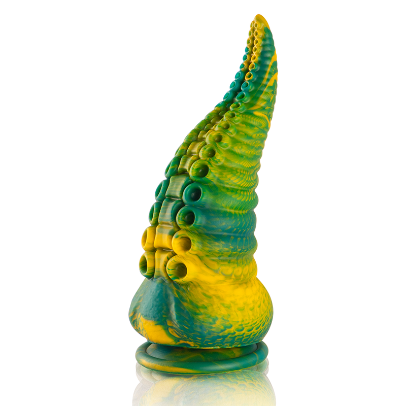 Epic Cetus Green Tentacle Dildo Talla Grande