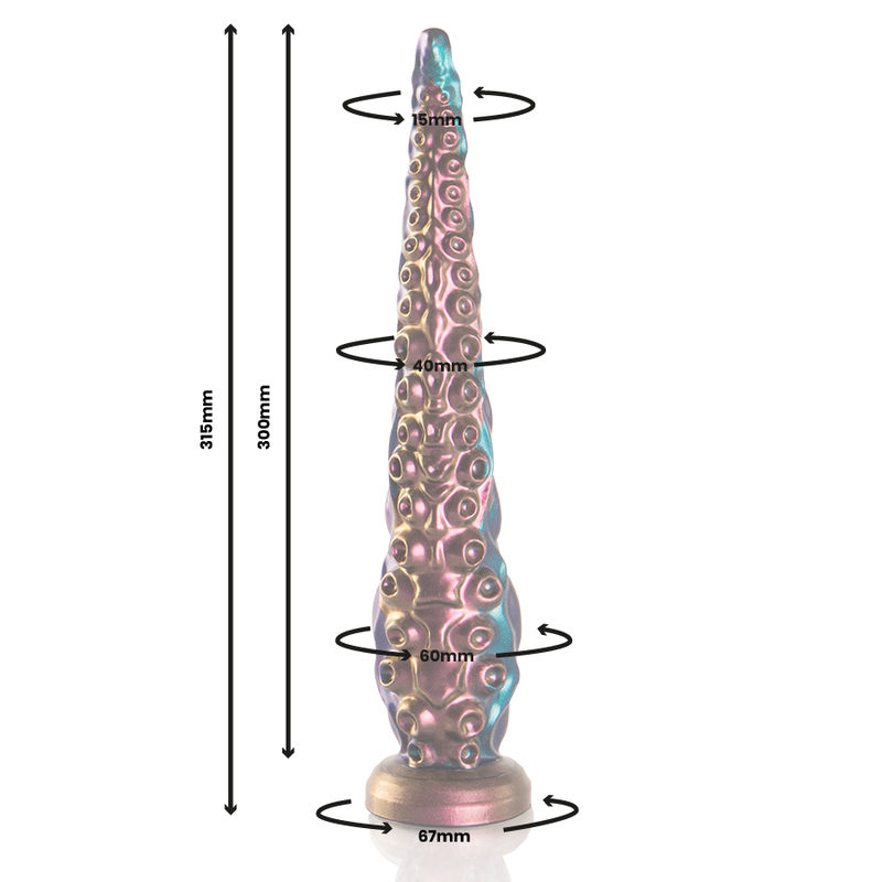 Epic Charybdis Fine Tentacle Dildo Talla Grande