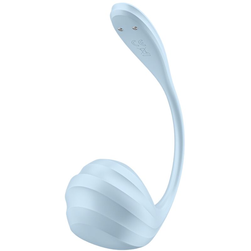 Satisfyer Smooth Petal G-Point Stimulator Sky Blue con App