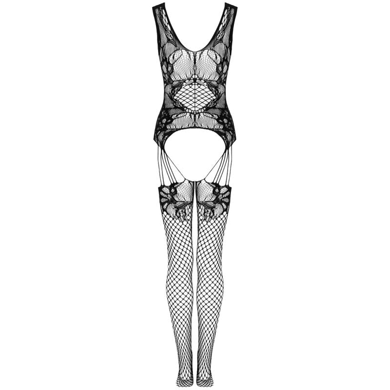Livco Corsetti Julove Bodystocking Negro - Talla Única