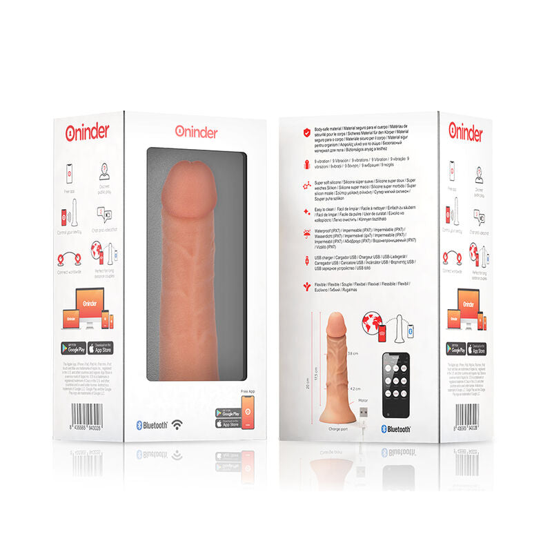 Oninder Medium Bogotá Vibrator - 9 Velocidades con App Gratuita