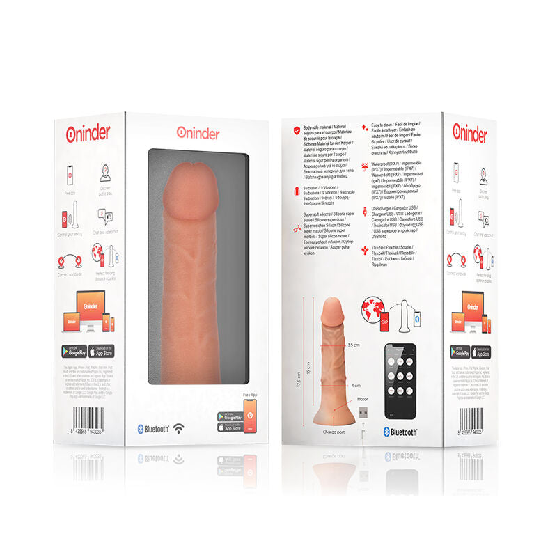 Oninder Small Bogotá Vibrator - 9 Velocidades con App