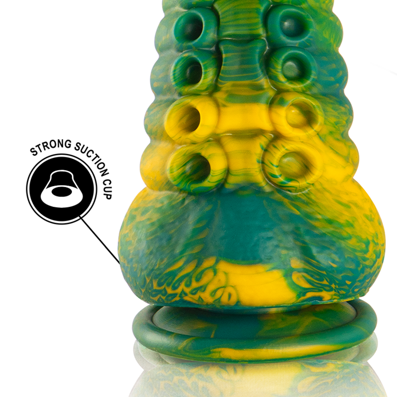 Epic Cetus Green Tentacle Dildo Talla Grande