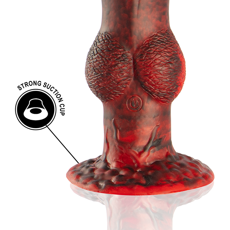 Epic Prometheus Dildo Titan In Flames Recargable con Control Remoto