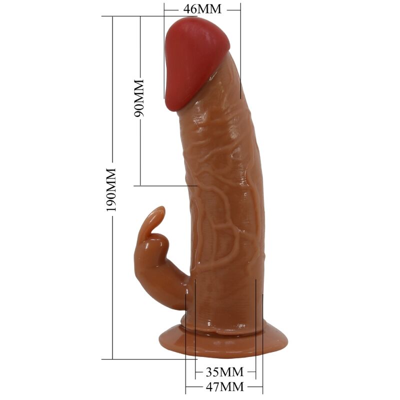 Pretty Love Marion - Arnés Universal con Dildo Vibrador 19 cm