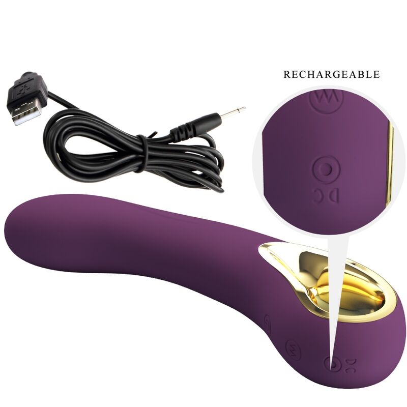 Pretty Love Ethan Vibrador Recargable Lila