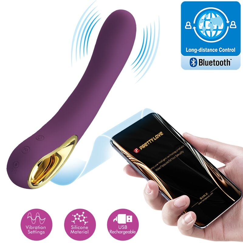 Pretty Love Ethan Vibrador Recargable Lila