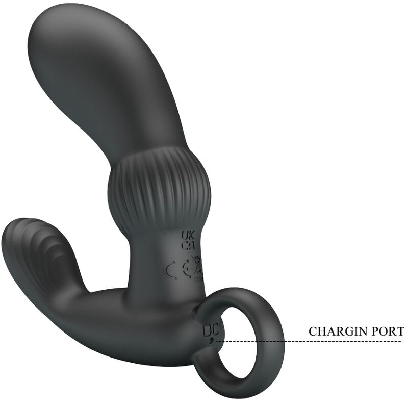 Pretty Love Cayla Vibrador Anal Masajeador Negro
