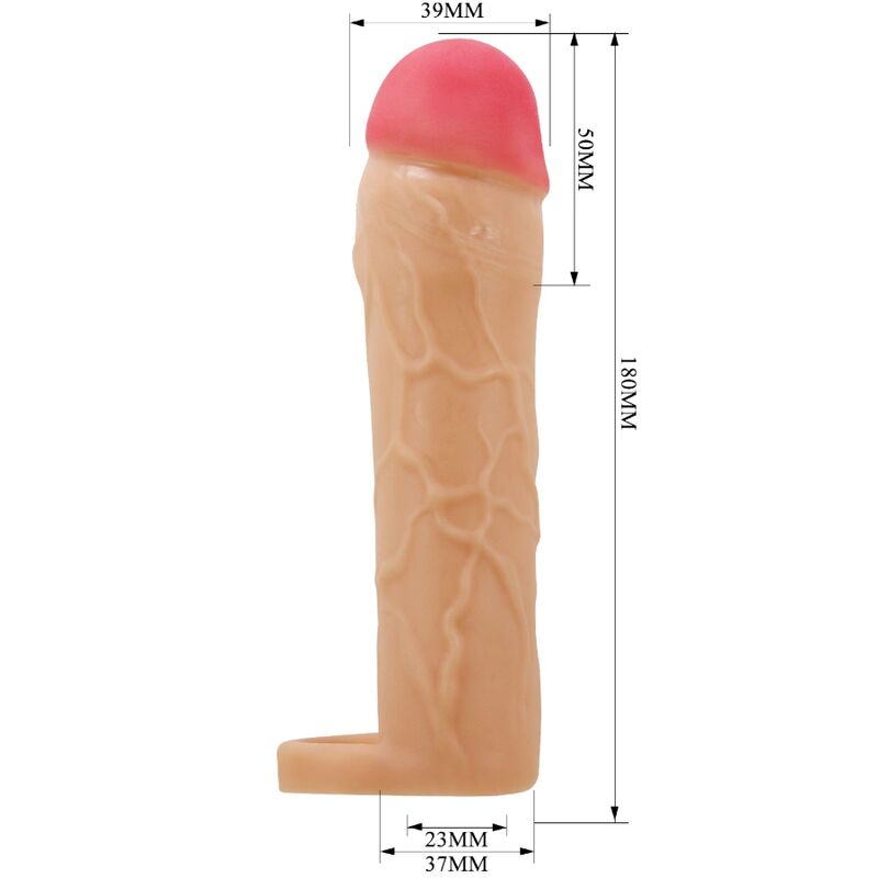 Pretty Love Chane Penis Extender Cover Flesh