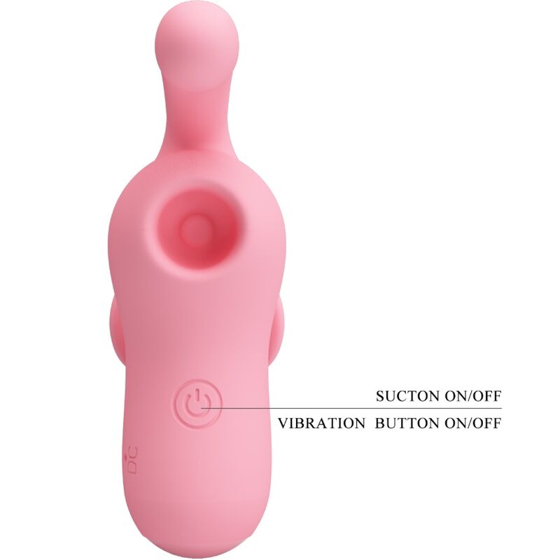 Pretty Love Mini Fun Toys Vibrador y Succionador con 30 Modos de Vibración