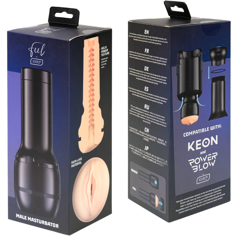 KIIROO Feel Stroker - Masturbador Interactivo Compatible KEON