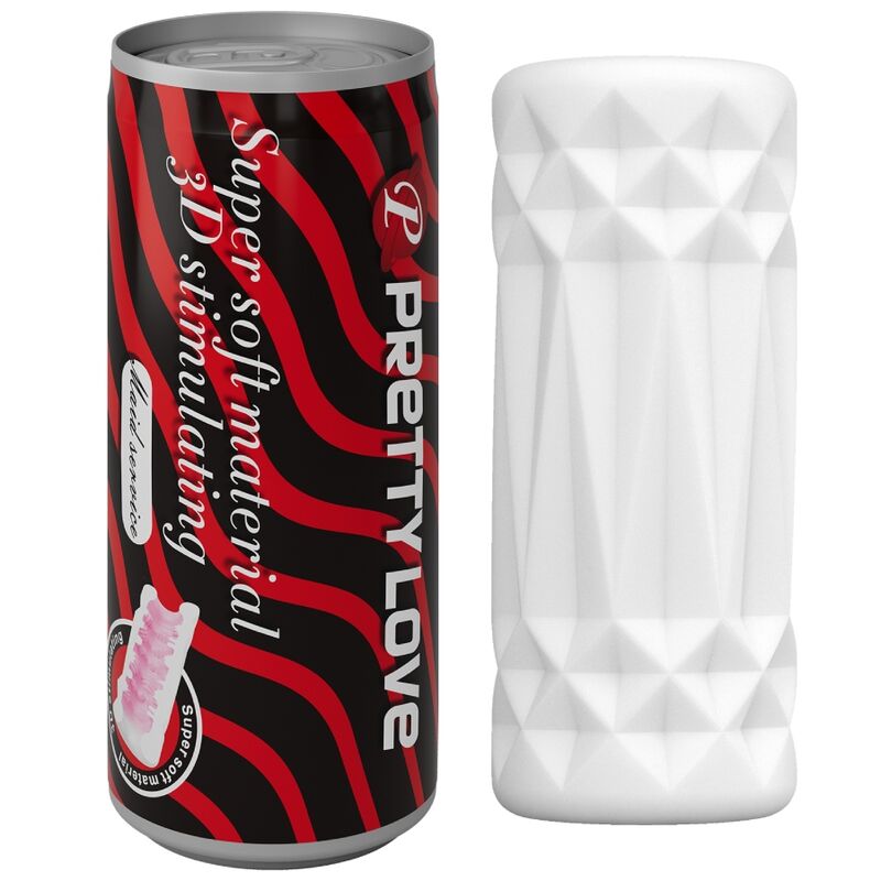 Pretty Love 3D Stimulator - Masturbador Portátil de TPR Suave