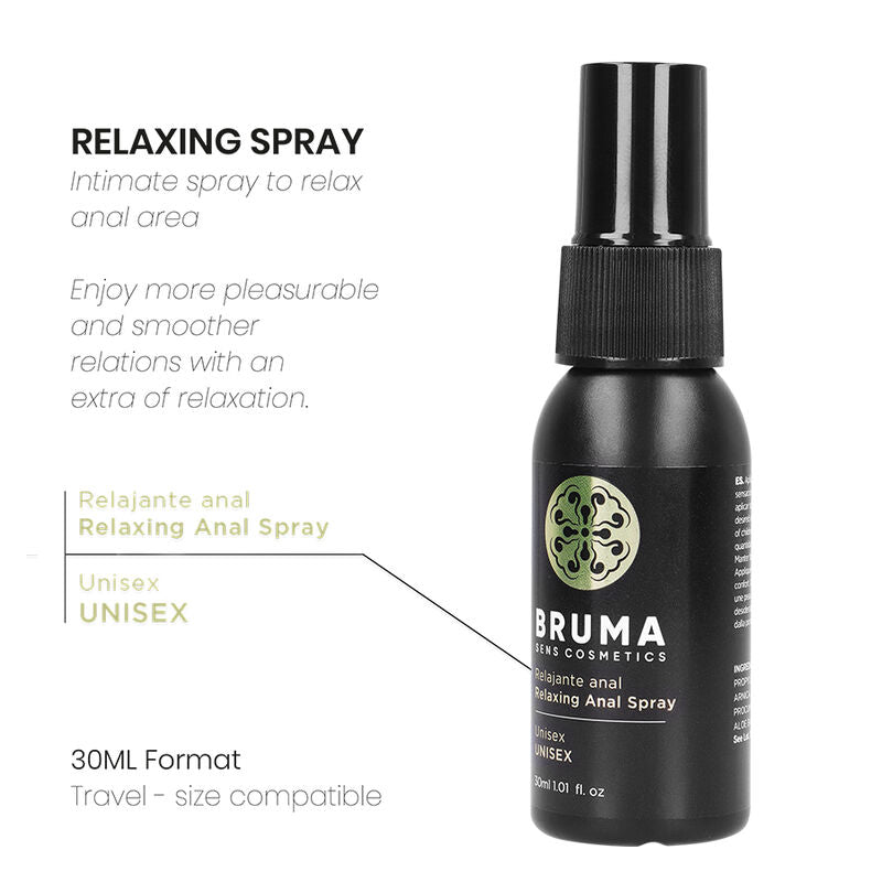 Bruma Relaxing Anal Spray Unisex 30 ml