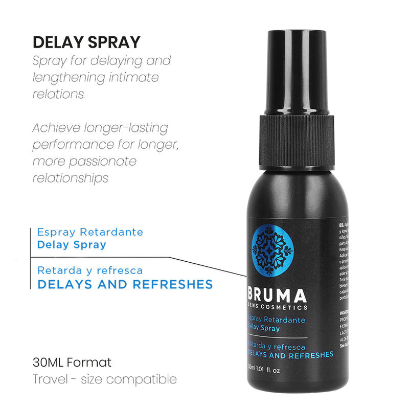 Bruma Delay and Refreshes Spray 30 ml