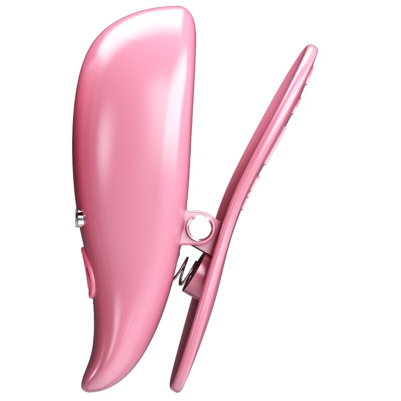 Pretty Love Leaf - Pinzas Vibrantes para Pezones Rosa