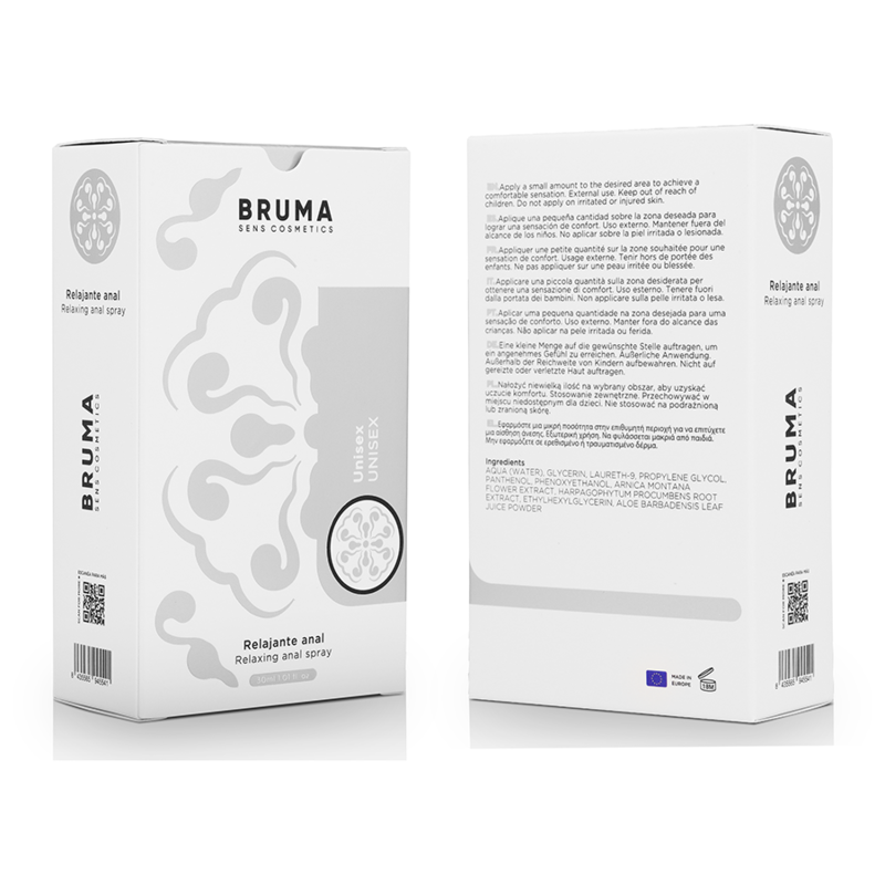 Bruma Relaxing Anal Spray Unisex 30 ml