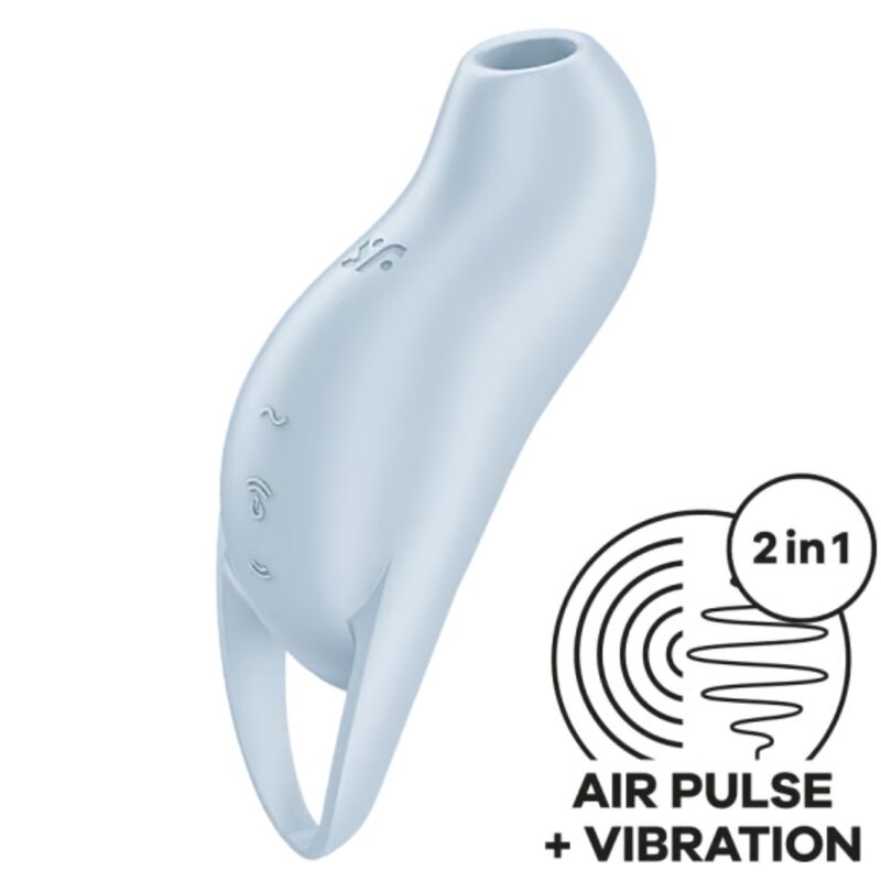 Satisfyer Pocket Pro 1 Estimulador de Clítoris Azul Claro