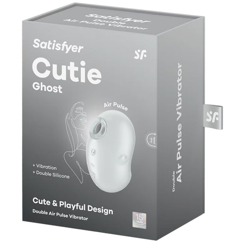 Satisfyer Cutie Ghost Lay-On Vibrator White