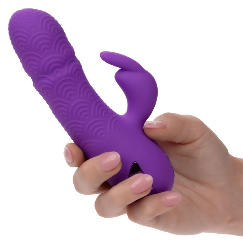 California Dreaming Manhattan Beach Marvel Vibrator Rabbit Purple
