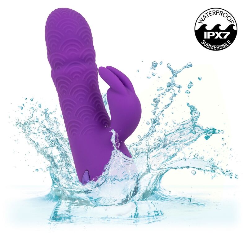 California Dreaming Manhattan Beach Marvel Vibrator Rabbit Purple