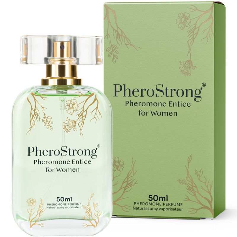 PheroStrong Pheromone Perfume Entice para Mujer 50 ml