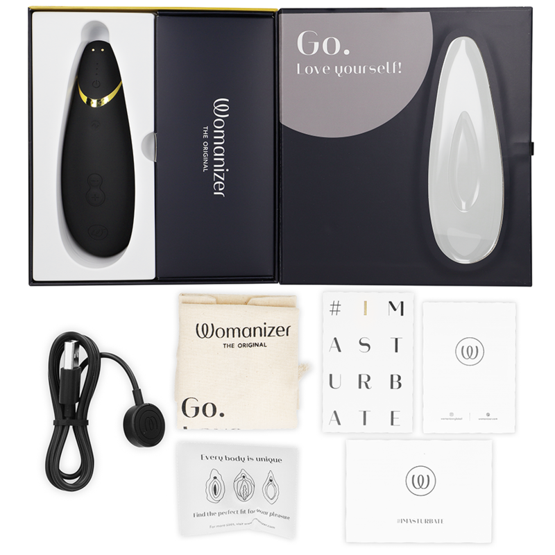 Womanizer Premium 2 - Estimulador Clitoral de Tecnología Air-Pulse