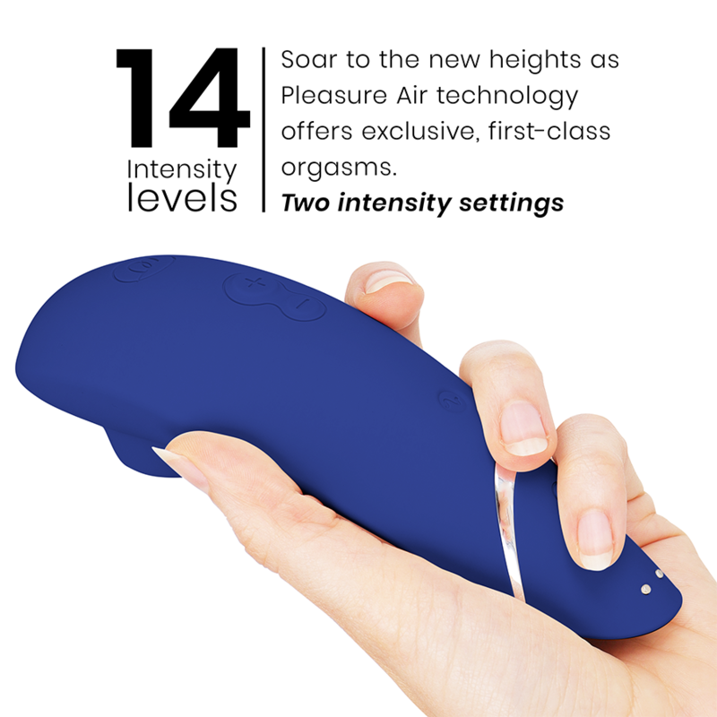 Womanizer Premium 2 Blueberry - Succionador de Bienestar Sexual