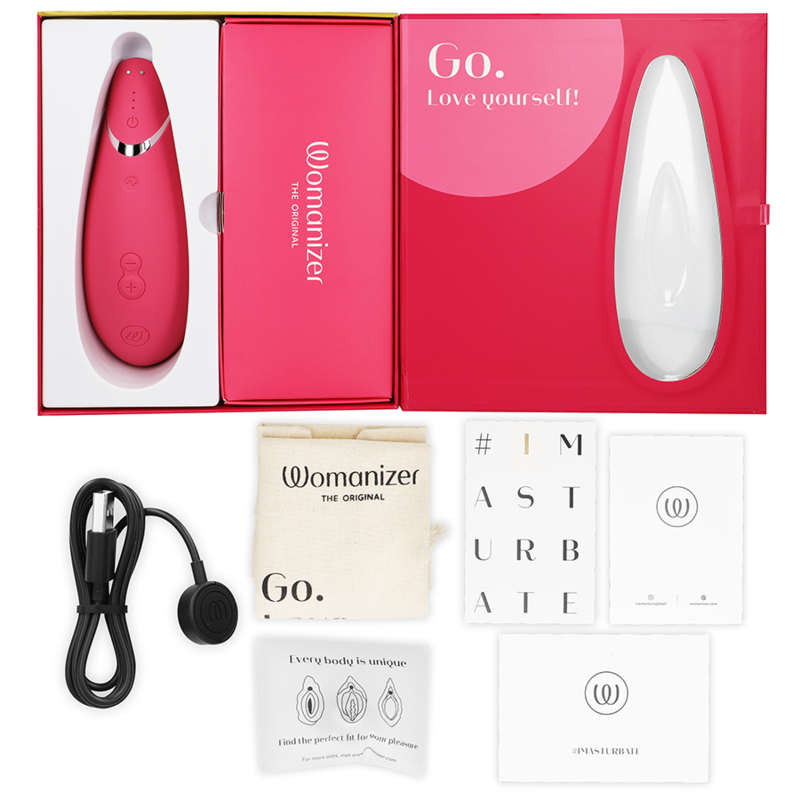 Womanizer Premium 2 Estimulador de Clítoris - Frambuesa
