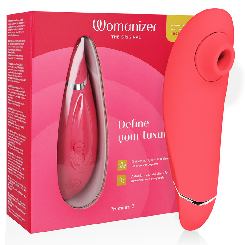 Womanizer Premium 2 Estimulador de Clítoris - Frambuesa