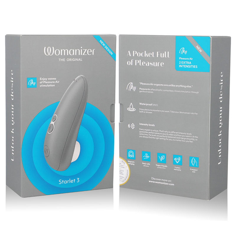 Womanizer Starlet 3 Gris - Estimulador Personal